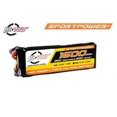 Аккумулятор RC Plus SPORTSLINE Li-Po 11.1V 1600 mAh 3S1P 30C T-plug Soft Case фото