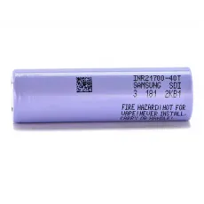 Аккумулятор 21700 Samsung SDI INR21700-40T (40T3) Li-Ion 4000мАч 35А фото