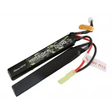 Аккумулятор для страйкбола Gens Ace LiPO 11,1В 1200мАг 3S 25C 126х22х16мм 87г Mini Tamiya Airsoft (GEA12003S25T2) фото