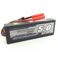 Аккумулятор Turnigy Li-Po 7.4V 5000mAh 2S2P 40C T-Plug 4 Hard case фото