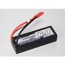Аккумулятор Turnigy Li-Po 7.4V 6000mAh 2S2P 25C T-Plug Hard case фото