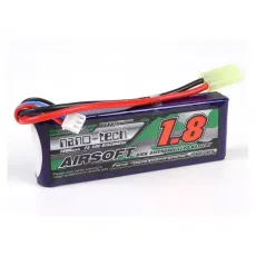 Аккумулятор Turnigy 11.1V 1800mah 3S 25-50C Lipo AIRSOFT Pack для страйкбола фото
