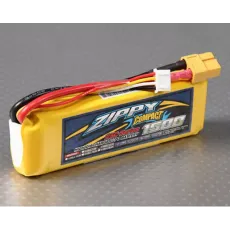 Аккумулятор ZIPPY Compact 1500mAh 3S 25C Lipo Pack фото